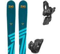 Pack sci Zag Slap 92 24 + Attacchi Sci - Giallo / Blu - Größe 178 - 2024