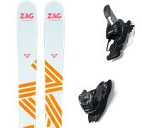 Pack sci Zag Slap 98 Lady 24 + Attacchi Sci - Bianco - Größe 160 - 2024