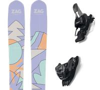 Pack sci Zag Slap 98 Lady Multi 26 + Attacchi Sci - Multicolore - Größe 166 - 2026
