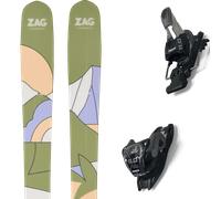 Pack sci Zag Slap 98 Multi 26 + Attacchi Sci - Multicolore - Größe 180 - 2026