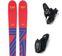 Pack sci Zag Slap Junior 25 + Attacchi Sci - Rosso / Blu - Größe 137 - 2025