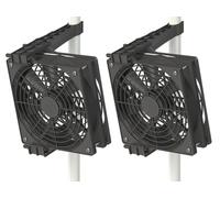 Pack set di 2 ventilatori - Monkey Fan - 24V - 12 cm - - (in francese) Secret Jardin