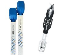 Pack skiroll Idt Classic Lady Rm3 26 + Attacchi Sci - Bianco / Blu - Größe unica - 2026