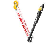 Pack skiroll Ski Skett Elite Classic Tb 25 + Attacchi Sci - Bianco / Rosso - Größe unica - 2026