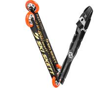 Pack skiroll Ski Skett Fast Skate Pro 25 + Attacchi Sci - Grigio / Rosso - Größe unica - 2026