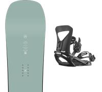 Pack snowboard Amplid Memory Stick Light Blue 26 + Attacchi Sci - Verde - Größe 163 - 2026