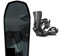 Pack snowboard Amplid Singular 26 + Attacchi Sci - Verde / Blu / Grigio - Größe 158 - 2026