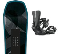 Pack snowboard Amplid Singular Twin 26 + Attacchi Sci - Verde / Blu / Nero - Größe 151 - 2026