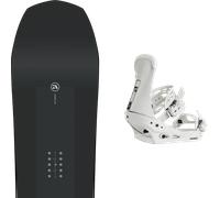 Pack snowboard Amplid Souly Grail White/black 26 + Attacchi Sci - Nero - Größe 162 - 2026