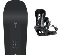 Pack snowboard Amplid Time Machine White/black 26 + Attacchi Sci - Nero - Größe 155 - 2026