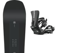 Pack snowboard Amplid Time Machine White/black 26 + Attacchi Sci - Nero - Größe 160 - 2026