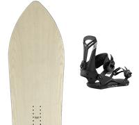 Pack snowboard Arbor A-frame Wood/black 26 + Attacchi Sci - - Größe 162 - 2026