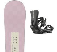 Pack snowboard Arbor Cadence Rocker Pink/green 26 + Attacchi Sci - Rosa - Größe 151 - 2026