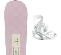 Pack snowboard Arbor Cadence Rocker Pink/green 26 + Attacchi Sci - Rosa - Größe 151 - 2026