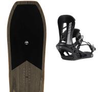 Pack snowboard Arbor Coda Black/orange 26 + Attacchi Sci - Nero - Größe 161 - 2026