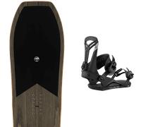 Pack snowboard Arbor Coda Black/orange 26 + Attacchi Sci - Nero - Größe 165W - 2026