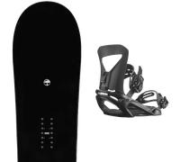 Pack snowboard Arbor El Camino Black 26 + Attacchi Sci - Nero - Größe 158 - 2026