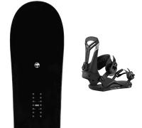 Pack snowboard Arbor El Camino Black 26 + Attacchi Sci - Nero - Größe 161 - 2026