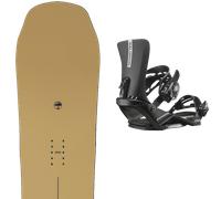 Pack snowboard Arbor Element Decon Rocker Sand 26 + Attacchi Sci - Marrone - Größe 157W - 2026