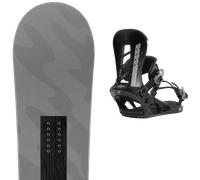 Pack snowboard Arbor Metal Machine 25 + Attacchi Sci - Grigio - Größe 153 - 2025