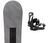 Pack snowboard Arbor Metal Machine 25 + Attacchi Sci - Grigio - Größe 156 - 2025