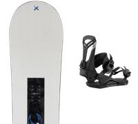 Pack snowboard Arbor Metal Machine Decon White/black/blue 26 + Attacchi Sci - Bianco - Größe 156 - 2026