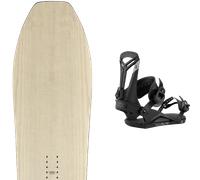 Pack snowboard Arbor Padre Wood/black 26 + Attacchi Sci - - Größe 157 - 2026