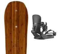 Pack snowboard Arbor Swoon 25 + Attacchi Sci - Marrone - Größe 151 - 2025