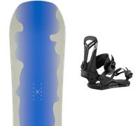 Pack snowboard Bataleon Blow Blue 26 + Attacchi Sci - Blu - Größe 154W - 2026