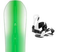 Pack snowboard Bataleon Chaser Green 26 + Attacchi Sci - Verde - Größe 152 - 2026