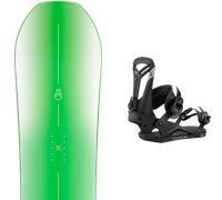 Pack snowboard Bataleon Chaser Green 26 + Attacchi Sci - Verde - Größe 152 - 2026