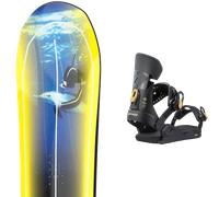 Pack snowboard Bataleon Distortia 24 + Attacchi Sci - Viola / Blu - Größe 146 - 2024