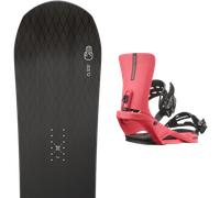 Pack snowboard Bataleon Evil Twin+ Black 26 + Attacchi Sci - Nero - Größe 159W - 2026