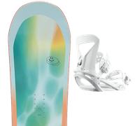 Pack snowboard Bataleon Feelbetter 25 + Attacchi Sci - Multicolore - Größe 143 - 2025