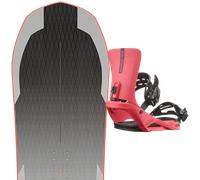 Pack snowboard Bataleon Goliath+ 25 + Attacchi Sci - Grigio / Nero - Größe 156 - 2025