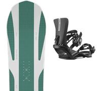 Pack snowboard Bataleon Goliath Green 26 + Attacchi Sci - Verde / Bianco - Größe 164W - 2026