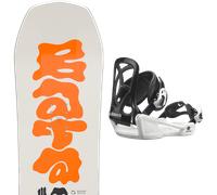 Pack snowboard Bataleon Minishred Orange 26 + Attacchi Sci - Arancione - Größe 95 - 2026