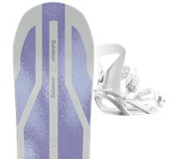 Pack snowboard Bataleon Push Up 25 + Attacchi Sci - Grigio / Viola - Größe 146 - 2025