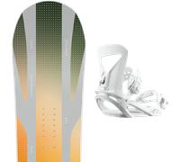 Pack snowboard Bataleon Push Up Orange/grey 26 + Attacchi Sci - Arancione / Grigio - Größe 149 - 2026