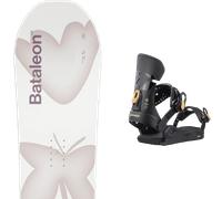 Pack snowboard Bataleon Spirit Pink 26 + Attacchi Sci - Rosa - Größe 146 - 2026