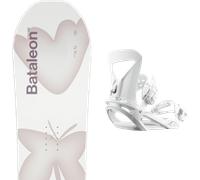 Pack snowboard Bataleon Spirit Pink 26 + Attacchi Sci - Rosa - Größe 146 - 2026