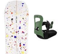 Pack snowboard Bataleon Stuntwood Multicolor 26 + Attacchi Sci - Multicolore - Größe 140 - 2026