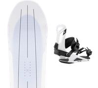 Pack snowboard Bataleon Thunderstorm White 26 + Attacchi Sci - Bianco - Größe 156 - 2026