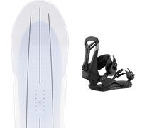 Pack snowboard Bataleon Thunderstorm White 26 + Attacchi Sci - Bianco - Größe 159W - 2026