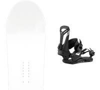Pack snowboard Bataleon Tornado X Beyond Medals White 26 + Attacchi Sci - Bianco / Multicolore - Größe 159 - 2026