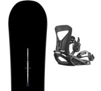 Pack snowboard Burton Cultivator Chain Link 26 + Attacchi Sci - Nero - Größe 160W - 2026