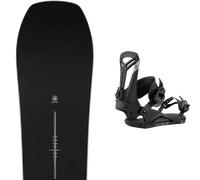 Pack snowboard Burton Family Tree Hometown Hero Camber X-ray 26 + Attacchi Sci - Nero - Größe 165W - 2026