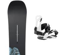Pack snowboard Burton Process 26 + Attacchi Sci - Nero / Blu - Größe 159 - 2026