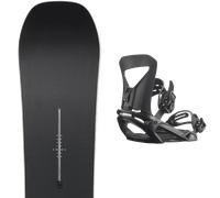Pack snowboard Burton Process Flying V 26 + Attacchi Sci - Nero / Blu - Größe 162W - 2026