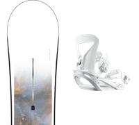Burton - Snowboard All-mountain - Stylus 2024 per Donne - Taglia 142 cm - Blu Blu 142 cm
